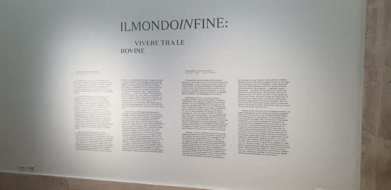 GNAM Il mondo infine